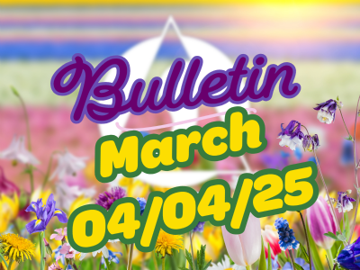 Bulletin 4th April