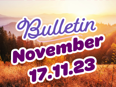 Bulletin - November 17