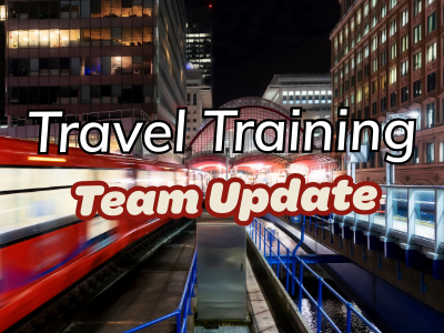 Travel Training Team Update